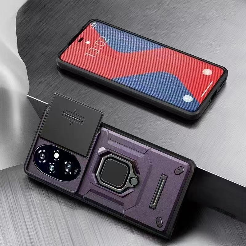 Rugged Armor Case with Sliding Camera Cover for Honor 200/200pro