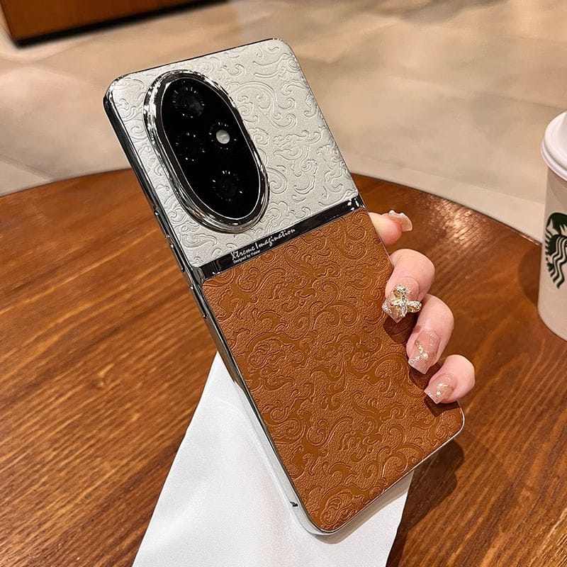 Royal Crest Two-Tone Embossed Case for