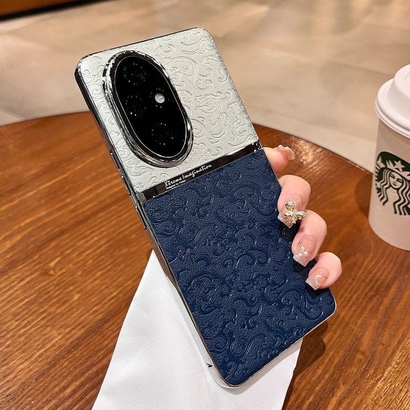 Royal Crest Two-Tone Embossed Case for