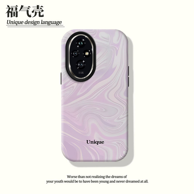 Unique Marbled Pattern Phone Case for Honor 200/200pro