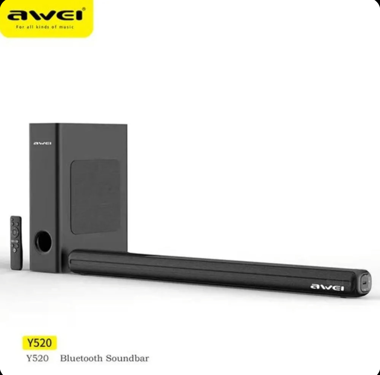 Awei Y520 Home Theater Bluetooth Soundbar Speaker