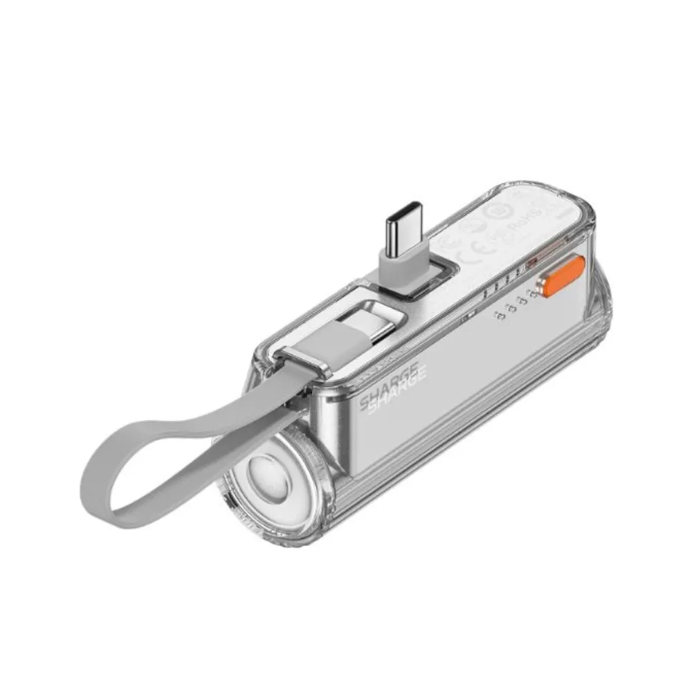 Sharge Flow Mini 2 Power Bank 22.5W with Built-in Cable