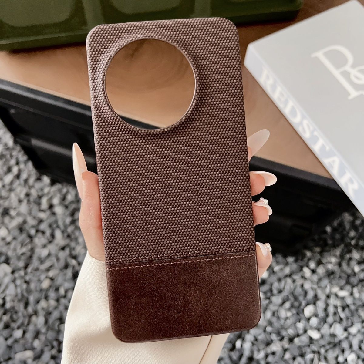 Premium Fabric & Leather Hybrid Phone Cases for OnePlus Ace 5, Ace 5 Pro, Ace 5 Ultra